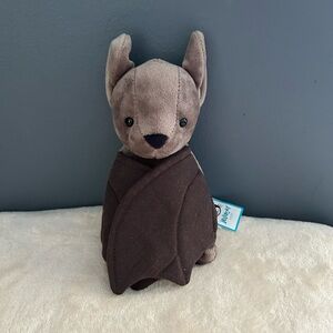 NWT Jellycat Wrapabat brown